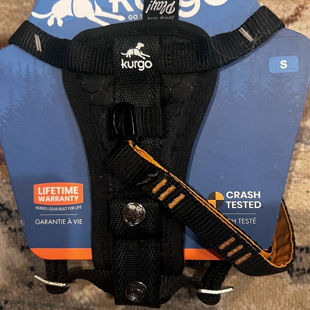 Kurgo Tru-Fit Smart Harness, crash tested! Lifetime warranty S